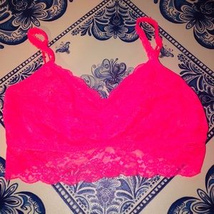 VS Pink Bralette Size L